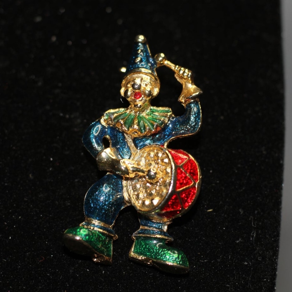 Drummer Boy Brooch